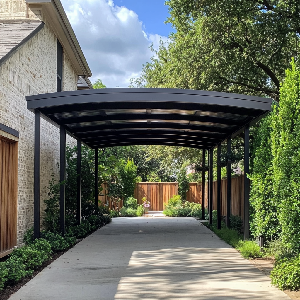 steel-carports in Garland